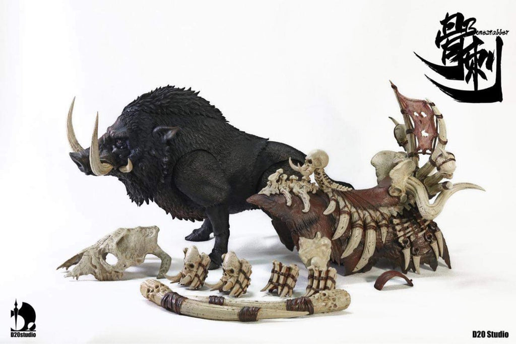 D20 Studio 1/12 Wave 3 Bonestabber Giant Wild Boar Black Ver.