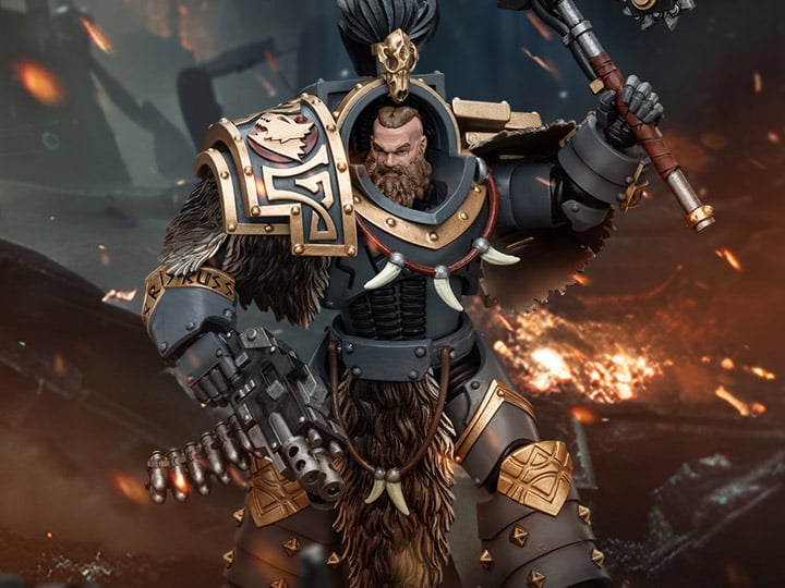 The Varagyr Wolf Guard Terminator Squad, or simply the Varagyr, are an elite, exclusive formation of Veteran Marines who served as both personal advisors and the Honour Guard to Leman Russ, the Primarch of the Space Wolves Legion during the Great Crusade and Horus Heresy eras in the late 30th and early 31st Millennia!