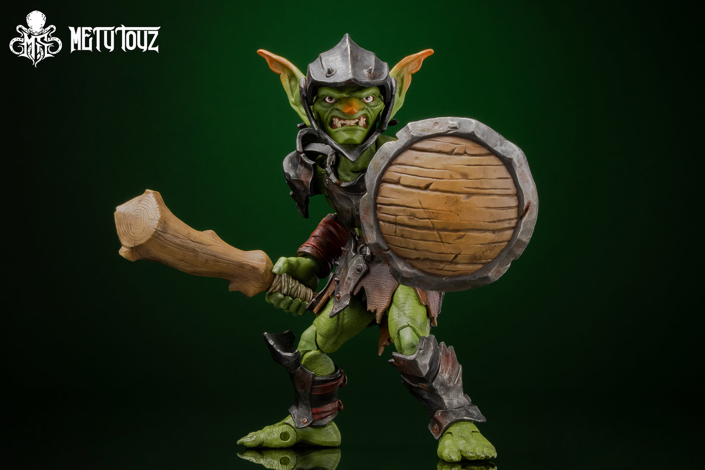 (Pre-order) Mety Toyz Adventurer’s World Goblin Warrior Miles Iron Shield Figure