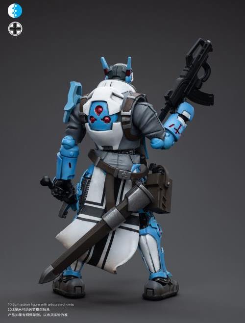 The Joy Toy Infinity Corvus Belli PanOceania Teutonic Knights set is perfect for collectors and fans of the Infinity universe, as well as those who appreciate high-quality action figures. With the impressive level of detail and articulation, these action figures are must-haves for any serious collector or fan.