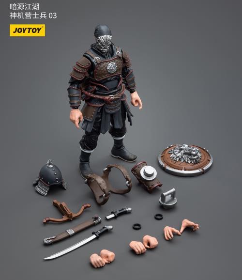 Joy Toy brings to the table a new series of figures, inspired after the Dark Source brand. These highly detailed 1/18 scale figures stand just under 4 inches tall and come equipped with an arsenal of interchangeable parts and weapons.