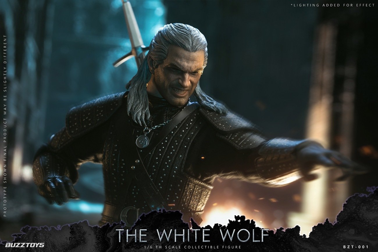 Buzztoys BZT001 white wolf 1/6 12-inch Action Figure