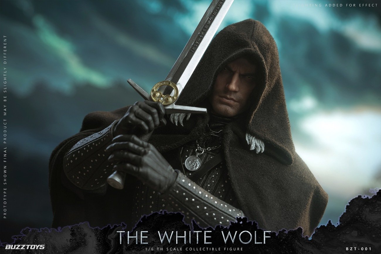 Buzztoys BZT001 white wolf 1/6 12-inch Action Figure