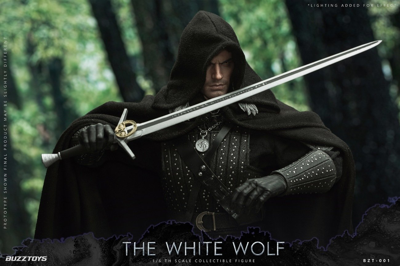 Buzztoys BZT001 white wolf 1/6 12-inch Action Figure