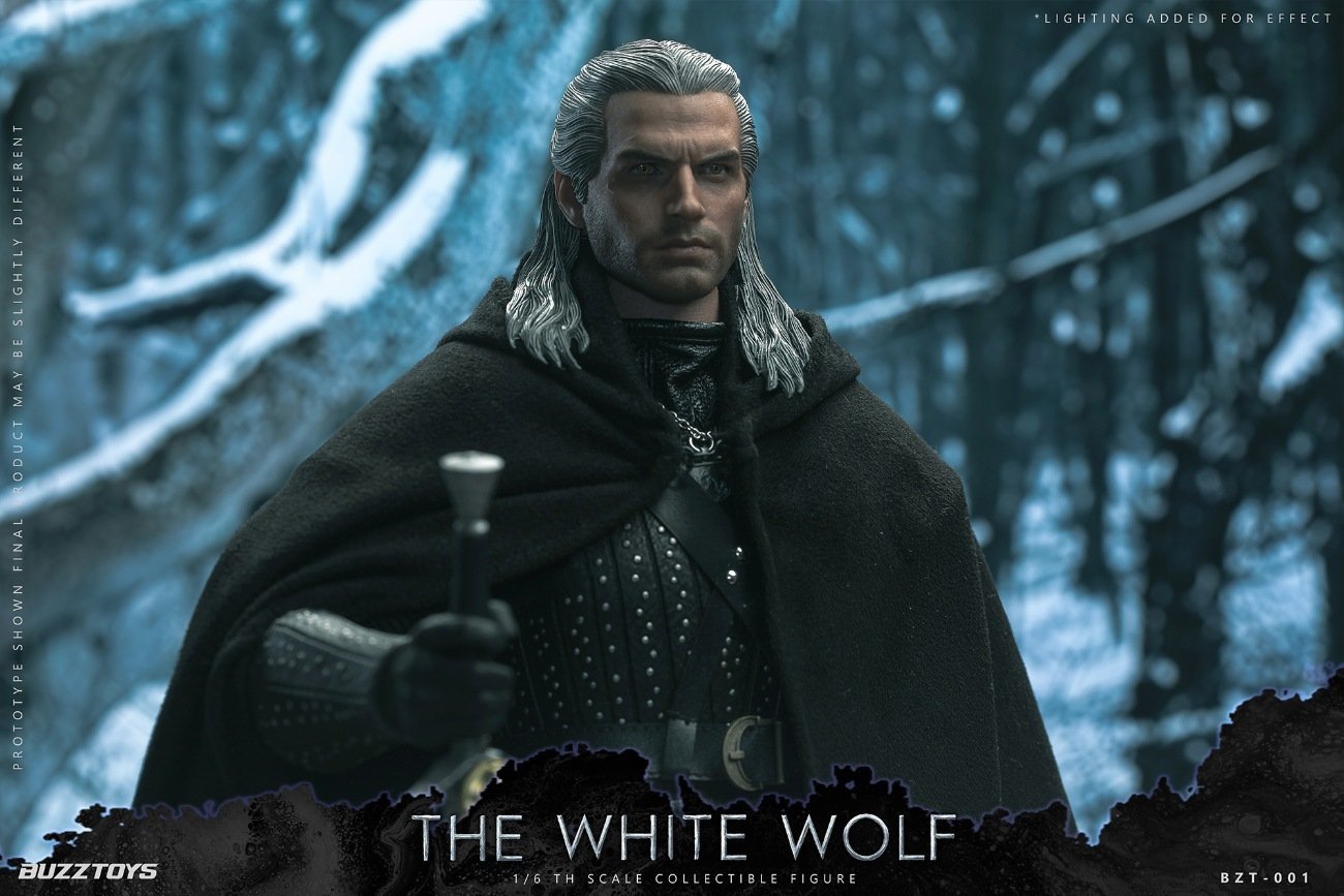 Buzztoys BZT001 white wolf 1/6 12-inch Action Figure