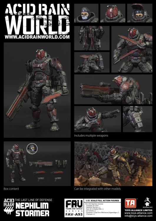 During infiltration operations, the first lines of defense can often be snuck through using weaknesses and oversights in the enemy’s line of defense. But any high priority target is inevitably going to be tougher to break down. That’s where the Stormers of the 15th Stealth Team come in. Equipped with heavy power armor and wielding dual arm mechanical appendages - allowing them to wield multiple weapons at once - the Stormers are a force to be reckoned with in combat.