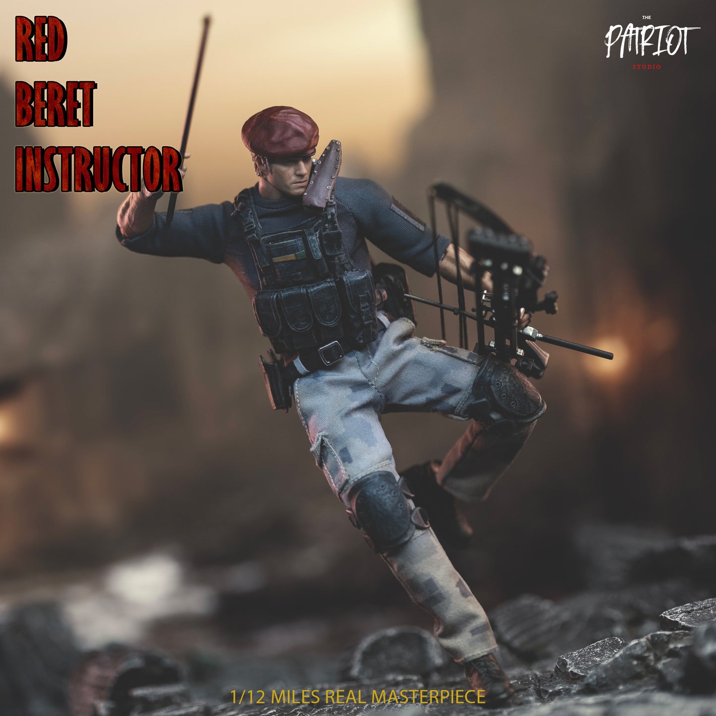 (Pre-order) Patriot Studio 1/12 Red Beret Instructor action figure