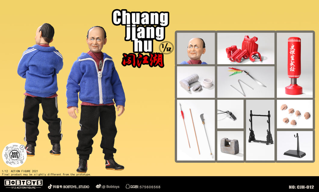 (Pre-order) Bobtoys Chuang Jianghu Series Bald Stenson 1/12 Figure