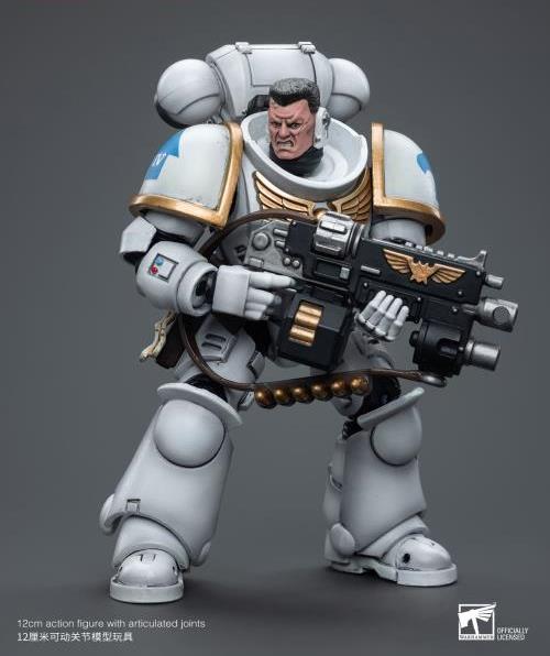 From JoyToy, explore the captivating world of Warhammer 40K action figures, featuring finely crafted and highly detailed miniatures that bring to life the iconic warriors of the White Consuls Space Marine Chapter. Join the battle and immerse yourself in the grim darkness of the 41st millennium with these extraordinary collectibles.