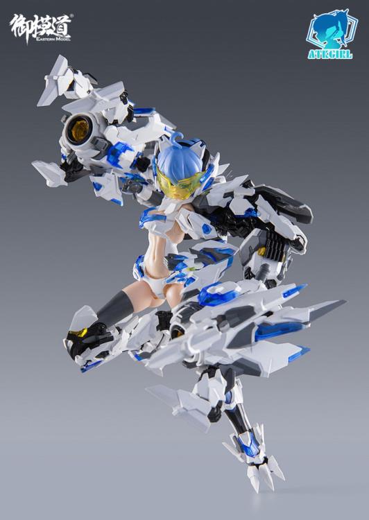 Add to your model kit collection with this Baihu inspired A.T.K. Girl! With the included stand and accessories you can create endless, action-packed scenes. A.T.K. Girls is a line of model kits inspired by Chinese mythology. Start collecting the series today!