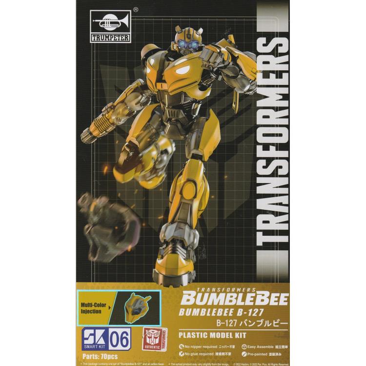 From the popular Transformers: Bumblebee movie comes a new kit from Doyusha of the titular hero! Highly detailed, this kit snaps together rather than using glue and can be posed to recreate your favorite scenes from the film! Order yours today and add this Bumblebee to your collection! Paint is required (not included)