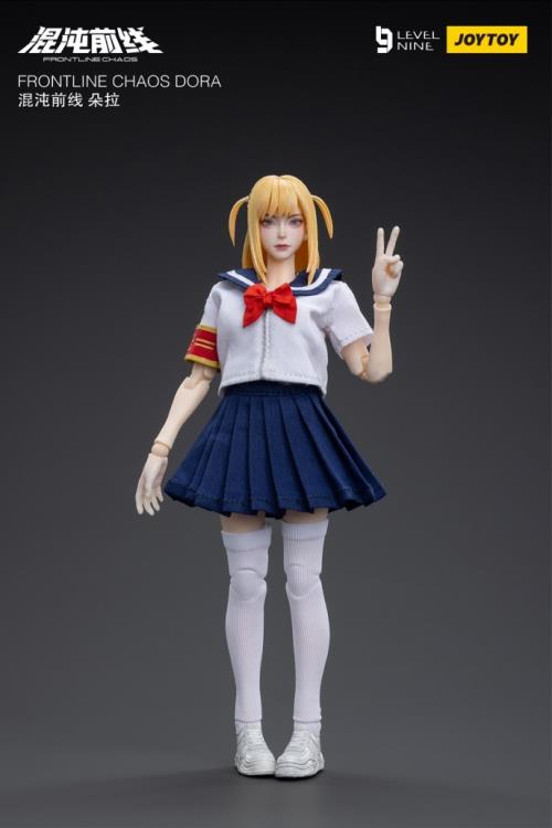 Joy Toy is proud to bring a new operative to their popular Frontline Chaos series of figures: Dora! Wearing a schoolgirl sailor outfit, Dora is the long range fighter of the squad and is finally excited to get some action rather than be bored on guard duty again. With interchangeable hands and accessories, you won't want to miss out on this figure! Order yours today!