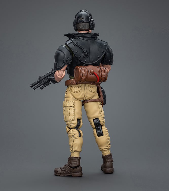 Despite getting a dishonorable discharge from the special forces, this soldier was recruited by the Kina Mercenaries to be an unstoppable force multiplier. Taking on the toughest jobs on the planet, the Kina Mercenaries aren't afraid to get their hands dirty for a paycheck. Designed in 1/18 scale, this figure will be a perfect addition to your collection so order yours today!