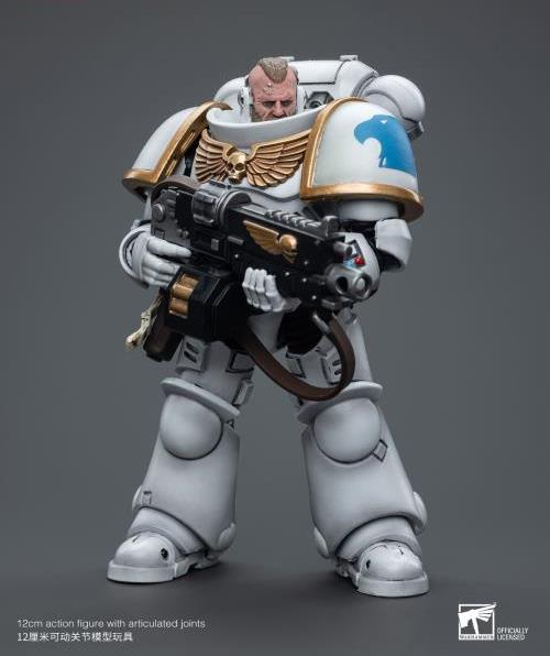 From JoyToy, explore the captivating world of Warhammer 40K action figures, featuring finely crafted and highly detailed miniatures that bring to life the iconic warriors of the White Consuls Space Marine Chapter. Join the battle and immerse yourself in the grim darkness of the 41st millennium with these extraordinary collectibles.