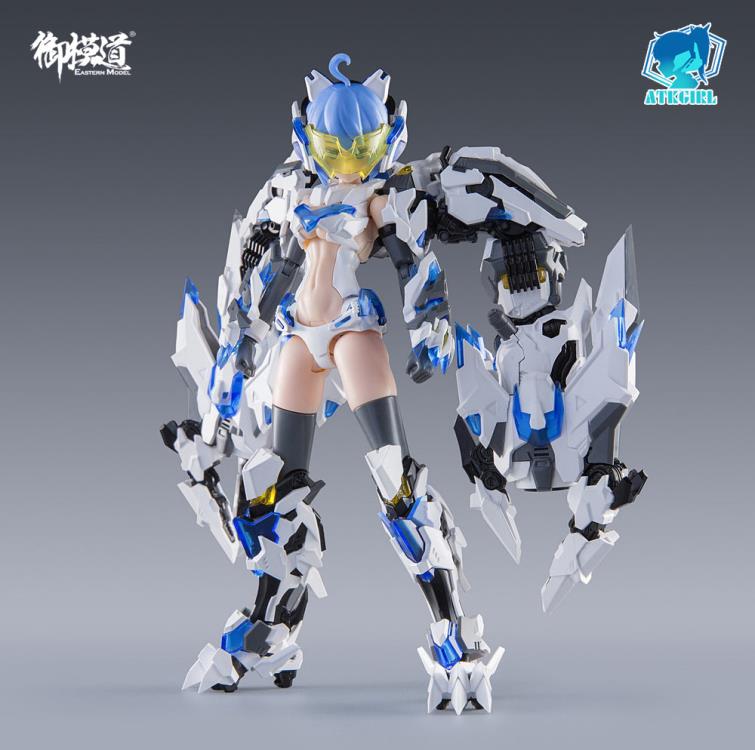 Add to your model kit collection with this Baihu inspired A.T.K. Girl! With the included stand and accessories you can create endless, action-packed scenes. A.T.K. Girls is a line of model kits inspired by Chinese mythology. Start collecting the series today!