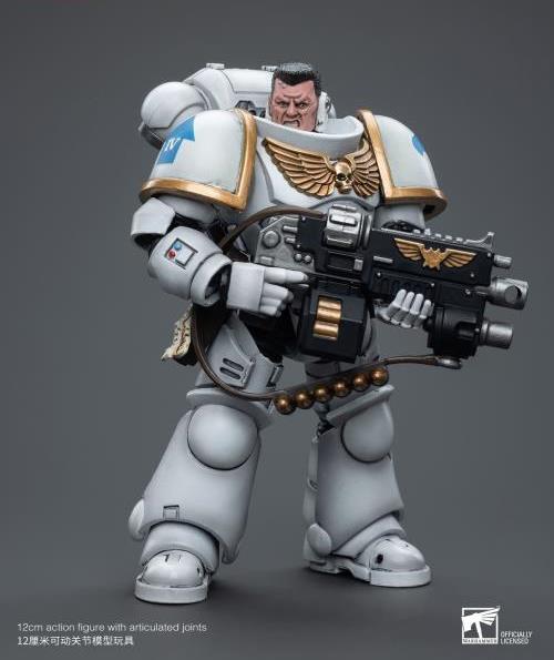 From JoyToy, explore the captivating world of Warhammer 40K action figures, featuring finely crafted and highly detailed miniatures that bring to life the iconic warriors of the White Consuls Space Marine Chapter. Join the battle and immerse yourself in the grim darkness of the 41st millennium with these extraordinary collectibles.