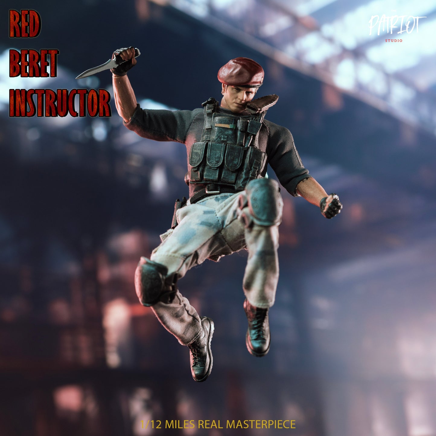 (Pre-order) Patriot Studio 1/12 Red Beret Instructor action figure
