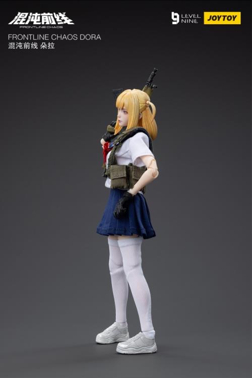 Joy Toy is proud to bring a new operative to their popular Frontline Chaos series of figures: Dora! Wearing a schoolgirl sailor outfit, Dora is the long range fighter of the squad and is finally excited to get some action rather than be bored on guard duty again. With interchangeable hands and accessories, you won't want to miss out on this figure! Order yours today!
