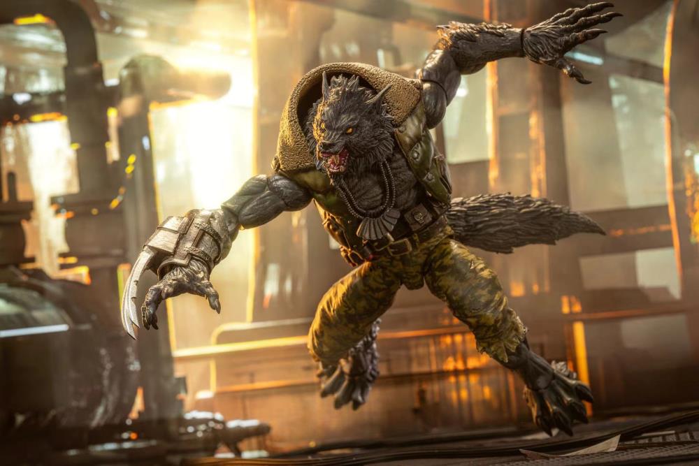 BigBadWorkshop and Fresh Monkey Fiction present Operation: Monster Force!
The Kiloworg were once soldiers of fortune, kidnapped by Dr. Tannis Rand and subjected to the "Salve of the Beast" - an ancient ointment used to create the first werewolf. It has made them into devastating killing machines. A single Kiloworg in its werewolf state is more than a match one-on-one with any member of Delta Red. On the night of a full moon, they may even be capable of defeating Dracula himself.