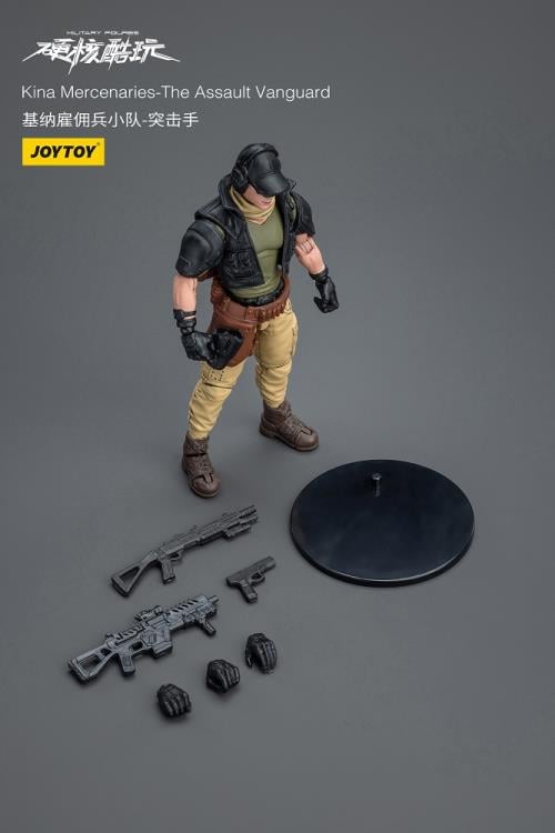 Despite getting a dishonorable discharge from the special forces, this soldier was recruited by the Kina Mercenaries to be an unstoppable force multiplier. Taking on the toughest jobs on the planet, the Kina Mercenaries aren't afraid to get their hands dirty for a paycheck. Designed in 1/18 scale, this figure will be a perfect addition to your collection so order yours today!