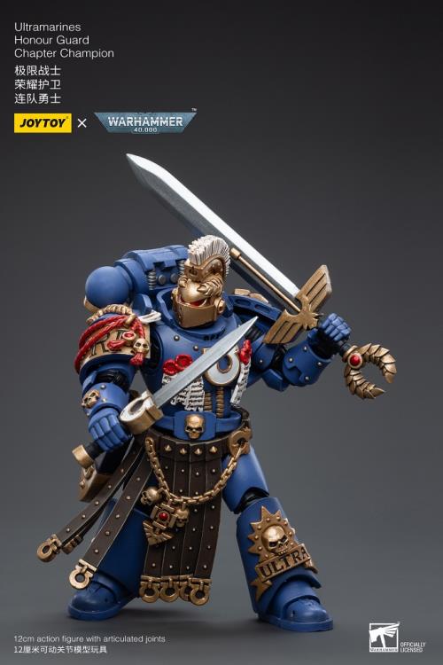 Joy Toy brings the Ultramarines to life with this Warhammer 40K 1/18 scale figure! Highly disciplined and courageous warriors, the Ultramarines have remained true to the teachings of their Primarch Roboute Guilliman for 10,000 standard years. Keeping watch over the Imperium, they personify the very spirit of the Adeptus Astartes.