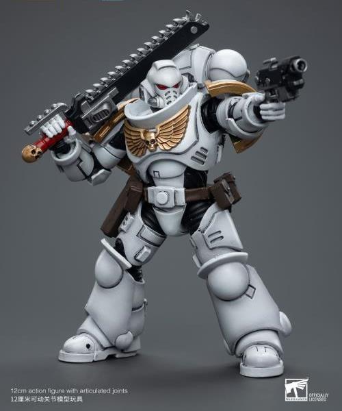 From JoyToy, explore the captivating world of Warhammer 40K action figures, featuring finely crafted and highly detailed miniatures that bring to life the iconic warriors of the White Consuls Space Marine Chapter. Join the battle and immerse yourself in the grim darkness of the 41st millennium with these extraordinary collectibles.