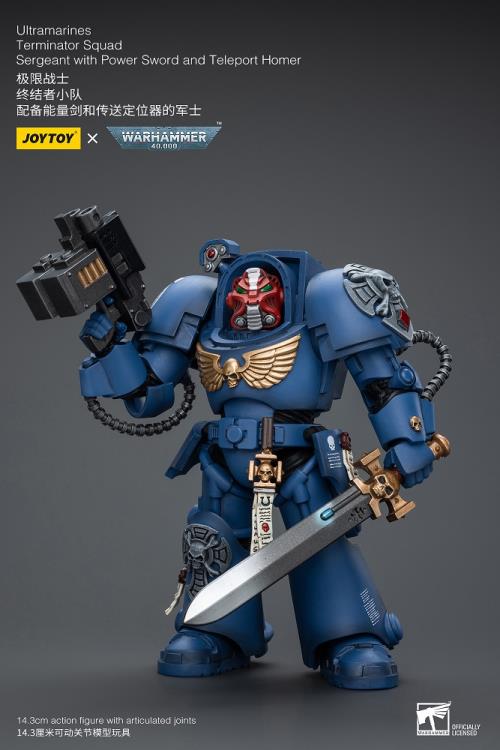 (Pre-order) Joy Toy Terminator Squad Sergeant with Power Sword and Teleport Homer