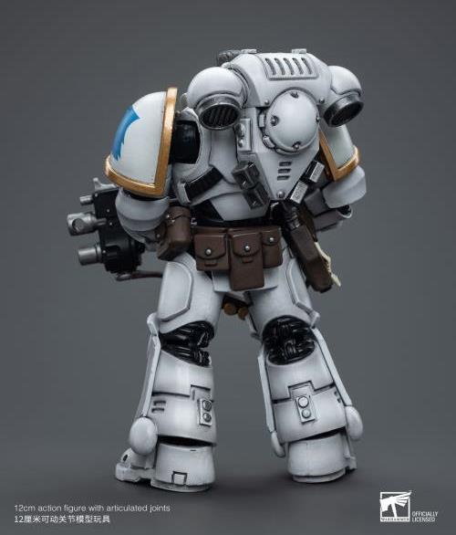 From JoyToy, explore the captivating world of Warhammer 40K action figures, featuring finely crafted and highly detailed miniatures that bring to life the iconic warriors of the White Consuls Space Marine Chapter. Join the battle and immerse yourself in the grim darkness of the 41st millennium with these extraordinary collectibles.