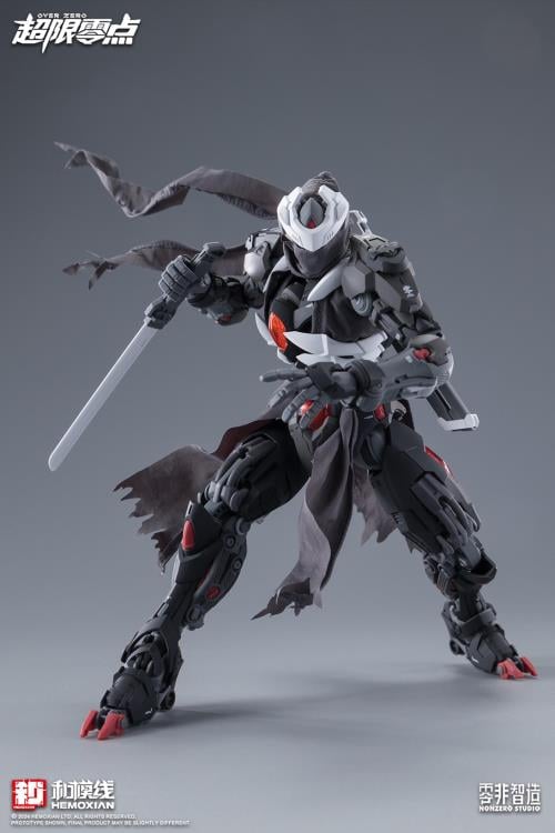 From Hemoxian comes a new mecha model kit of Lone Shadow! Wielding a wide range of weaponry and accessories, this mech is fully articulated when built and will be a perfect addition to any collection. Order yours today!