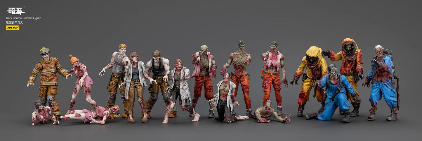 (Pre-order) Joy Toy Dark Source Zombie Collection 1/25 Scale whole set
