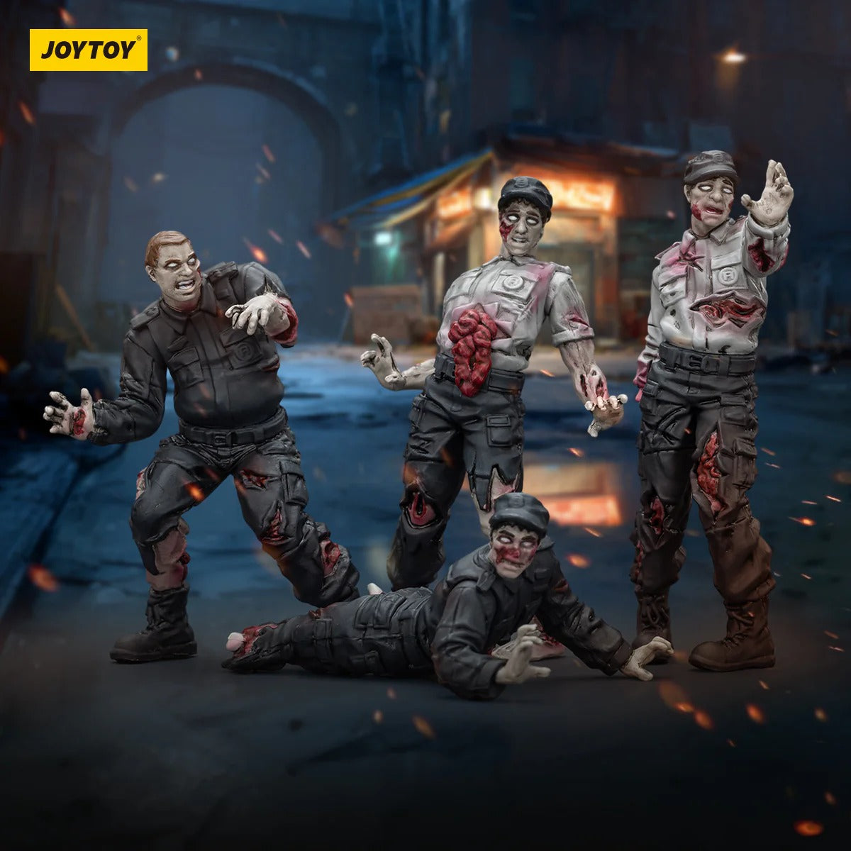 (Pre-order) Joy Toy Dark Source Zombie Collection 1/25 Scale whole set