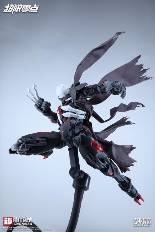 From Hemoxian comes a new mecha model kit of Lone Shadow! Wielding a wide range of weaponry and accessories, this mech is fully articulated when built and will be a perfect addition to any collection. Order yours today!