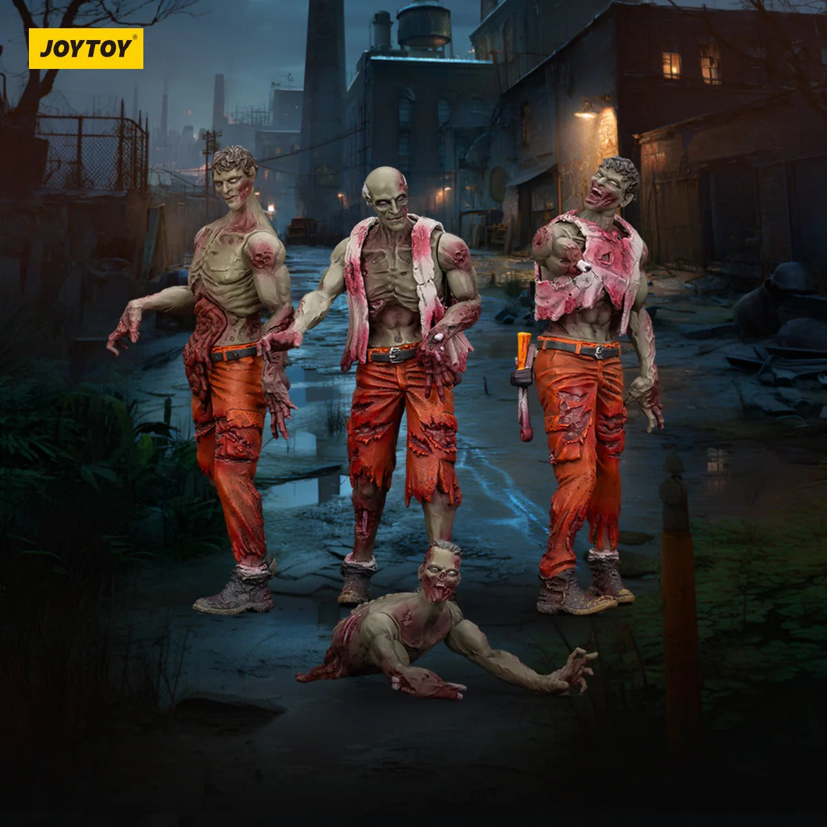 (Pre-order) Joy Toy Dark Source Zombie Collection 1/25 Scale whole set
