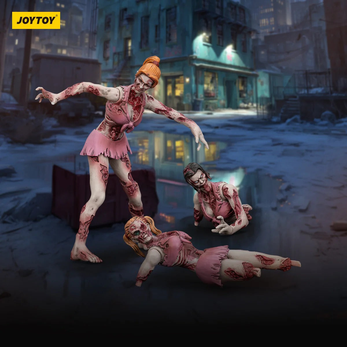 (Pre-order) Joy Toy Dark Source Zombie Collection 1/25 Scale whole set