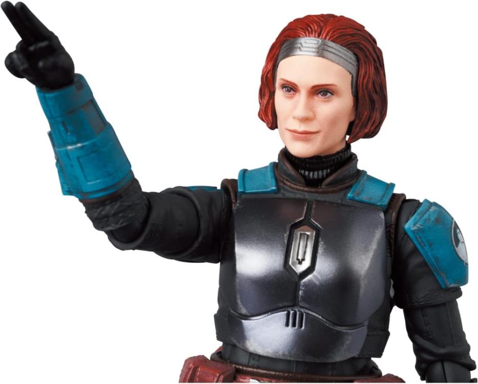 From the hit TV series The Mandalorian, Bo-Katan Kryze joins the MAFEX line! She features great deal and premium articulation to form almost any action pose you can think of.