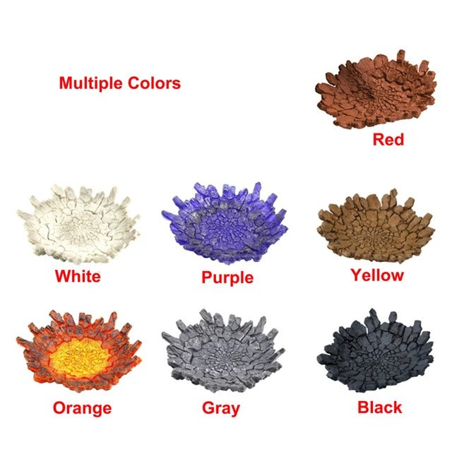 Creative Crack Explosion Effect Impact Action Figure Accessories
