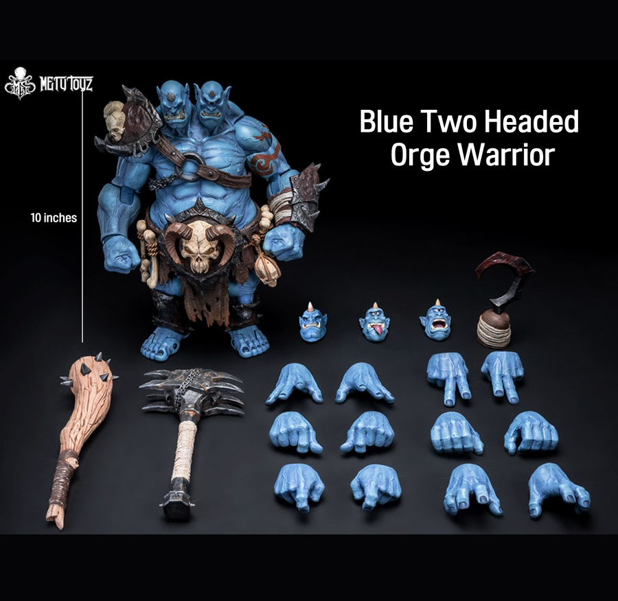 (Pre-order) Mety toyz 1/12 Two Headed Ogre Warrior action figure