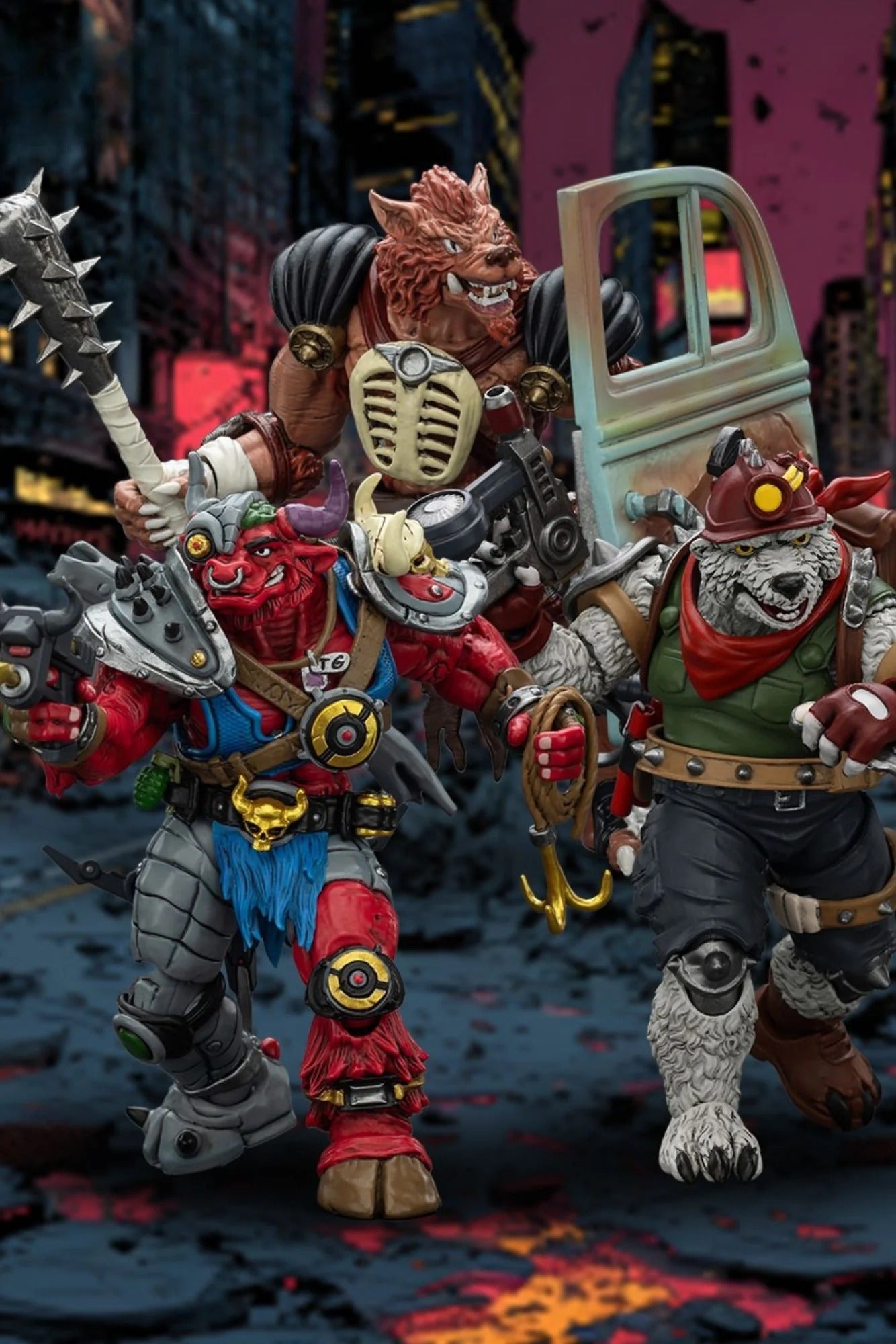 (Pre-order) Joy Toy TMNT Wave 6 1/18 whole set of 3