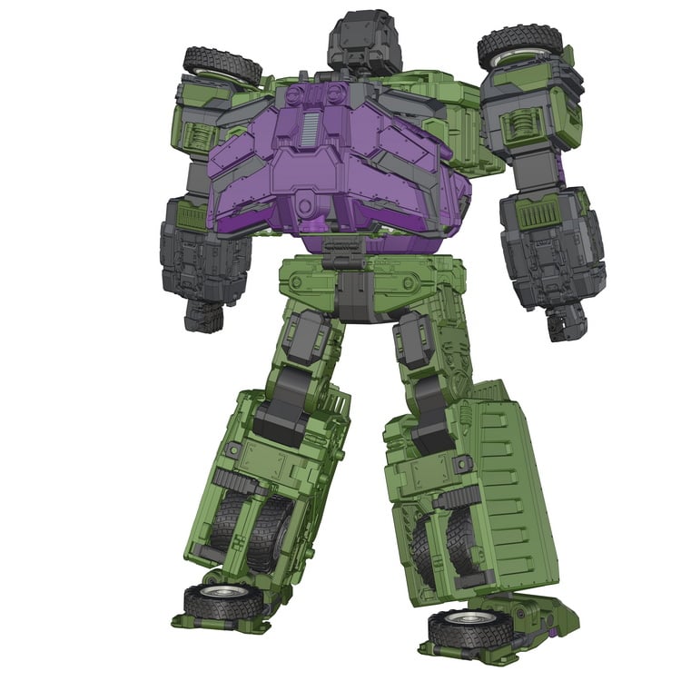 01 Studio's first set of Desolator figures has been released in four different classic forms! You can convert the Desolator Tremor robot into its "tow truck" form without having to disassemble any additional parts.