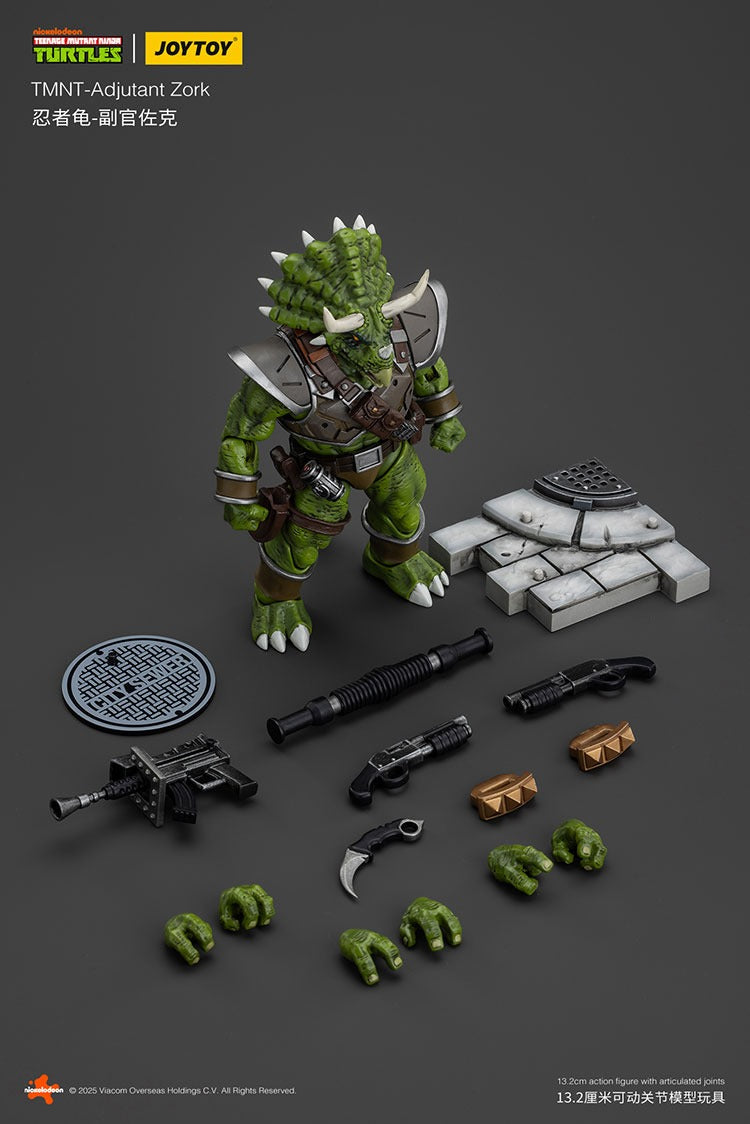 (Pre-order) Joy Toy TMNT Adjutant Zork 1/18 Figure