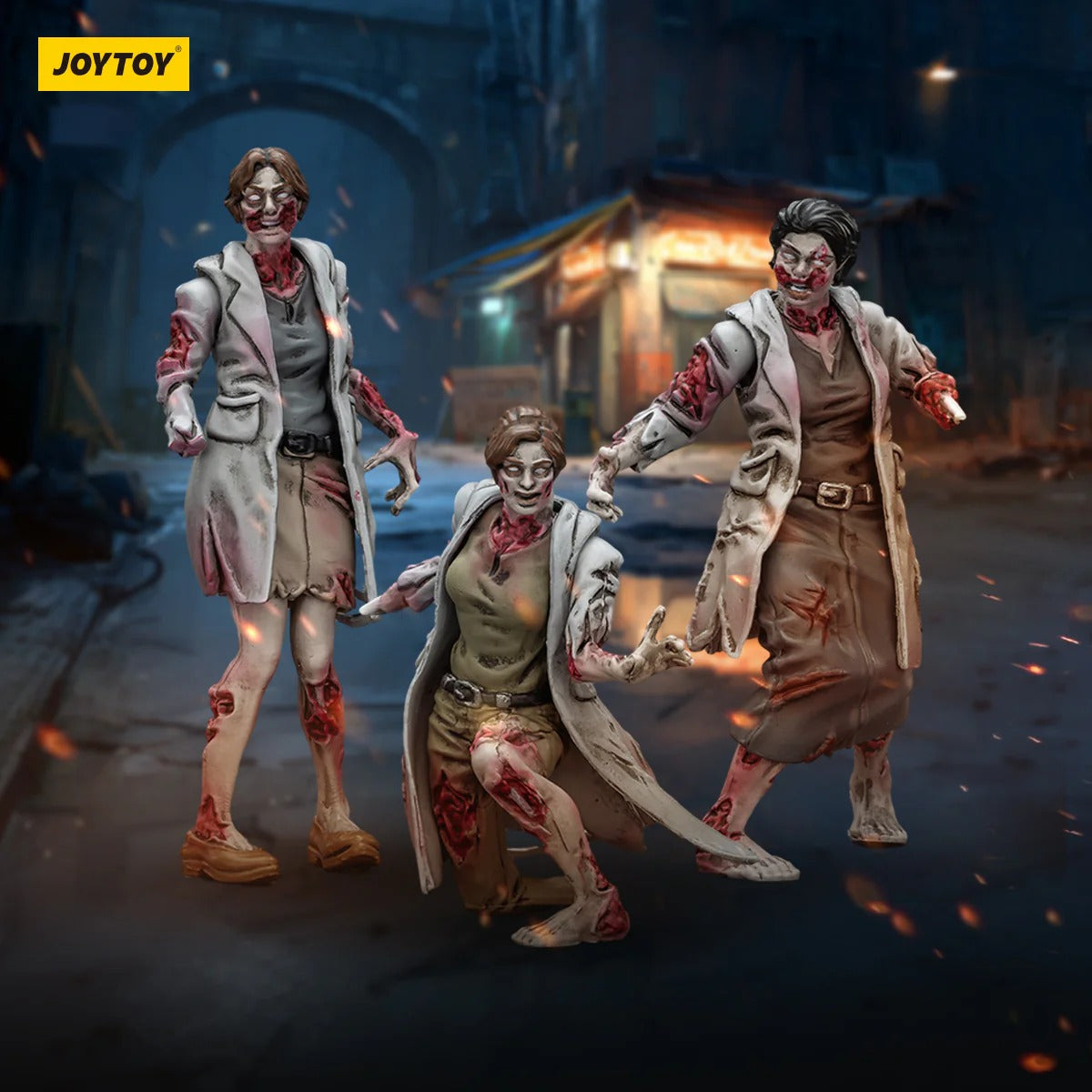 (Pre-order) Joy Toy Dark Source Zombie Collection 1/25 Scale whole set