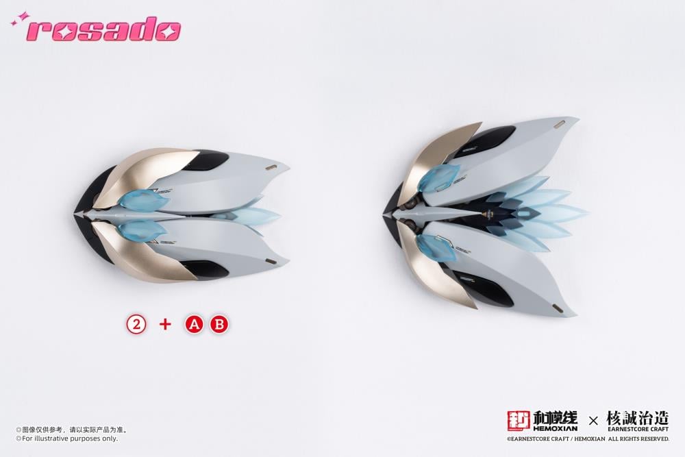 Earnestcore Craft presents the Rosado Project 1/10 scale action figure of Starflower Lilly MK3. The figure can be positioned in multiple orientations and comes with various accessories, including a lance and rifle.