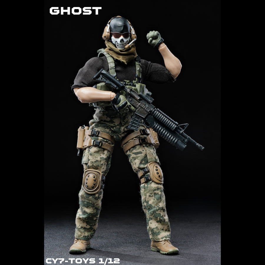 (Pre-order) CY7 Toys 1/12 Ghost Soldier Figure