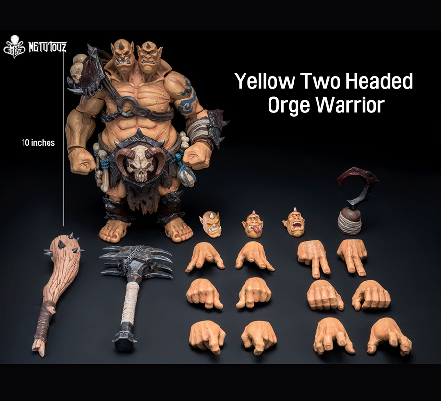 (Pre-order) Mety toyz 1/12 Two Headed Ogre Warrior action figure