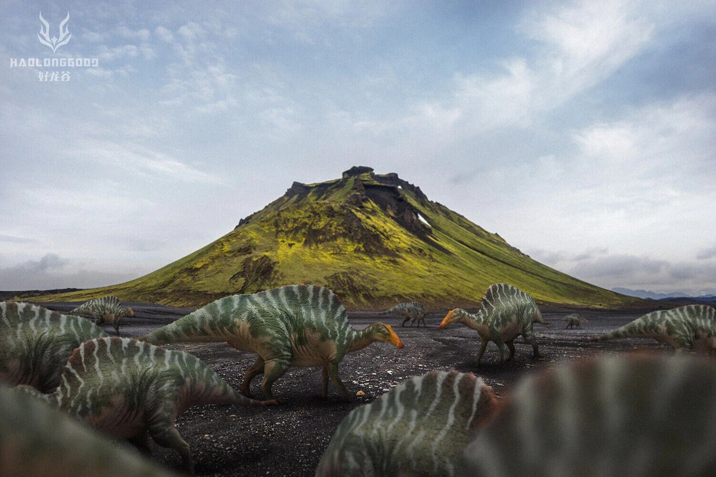 Haolonggood 1/35 SCALE Ouranosaurus model