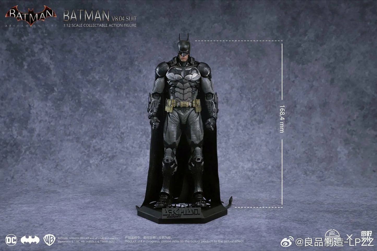 (Pre-order) LPZZ 1/12 Arkham Knight Batsuit V8.04 Figure