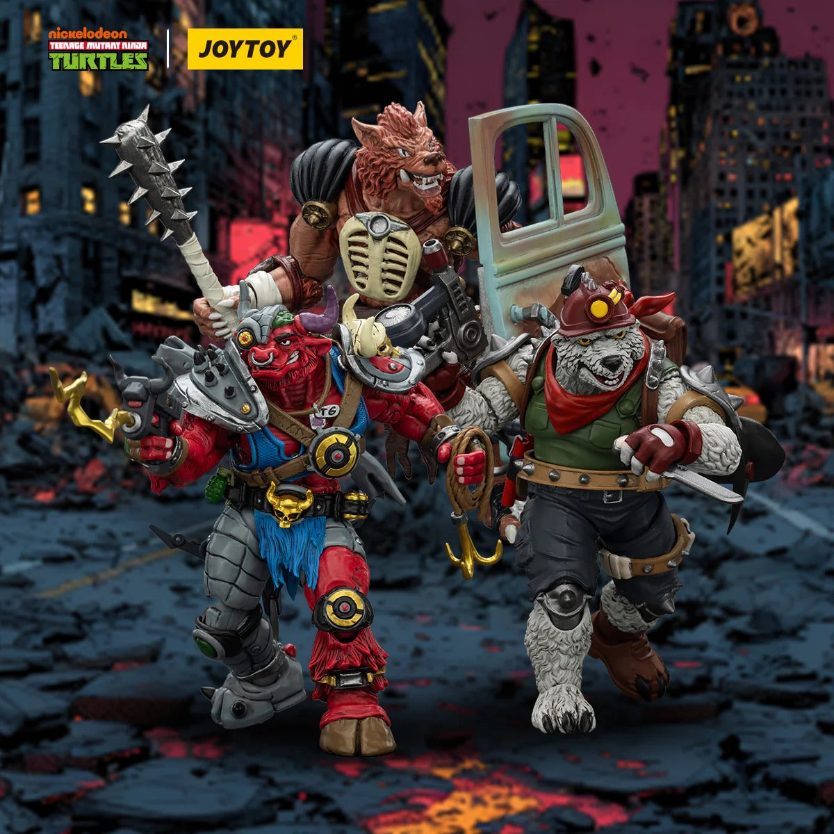 (Pre-order) Joy Toy TMNT Wave 6 1/18 whole set of 3