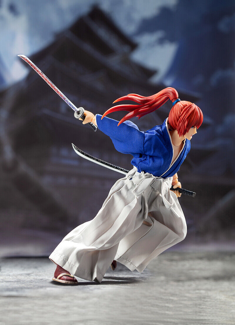 GT Dasin Toys 1/12 Rurouni Kenshin Himura Kenshin Blue