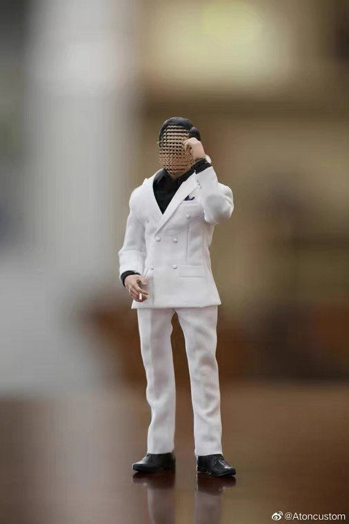 Aton Custom 1/12 White Suit Jacket (Without Headsculpt)