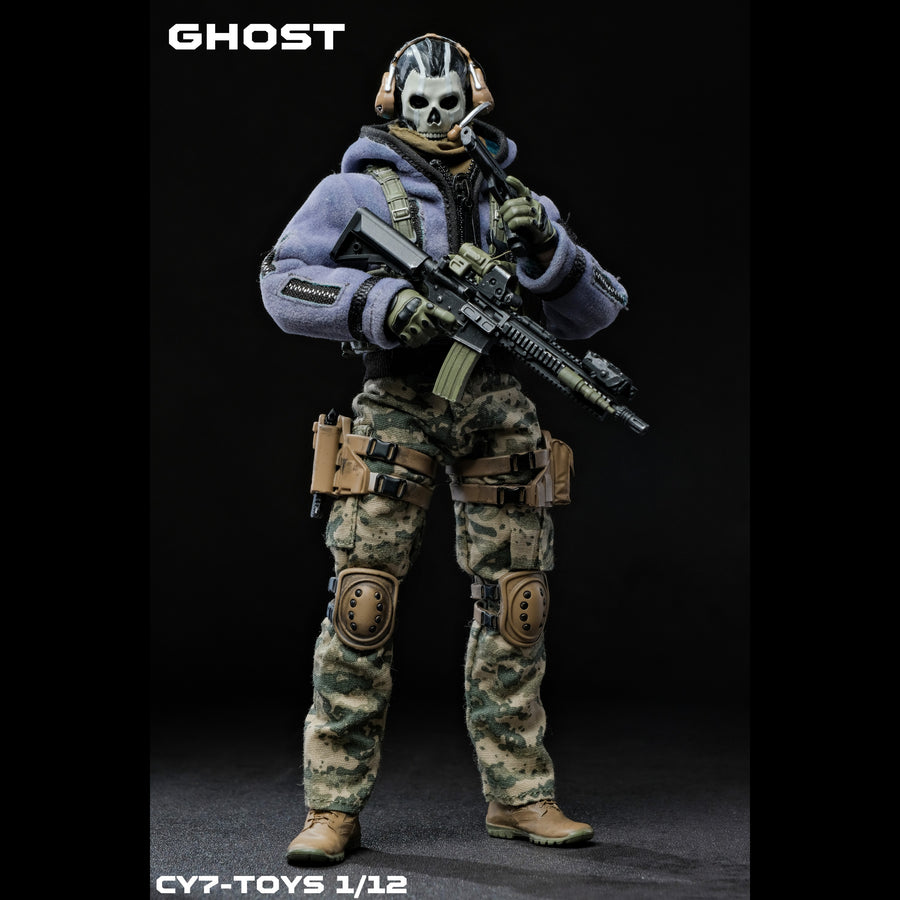 (Pre-order) CY7 Toys 1/12 Ghost Soldier Figure